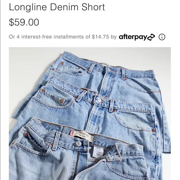 Urban outfitters recycled Levi’s denim shirt - Picture 3 of 8